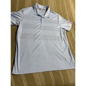Adidas Polo Golf Shirt Men’s Size XL Light Blue